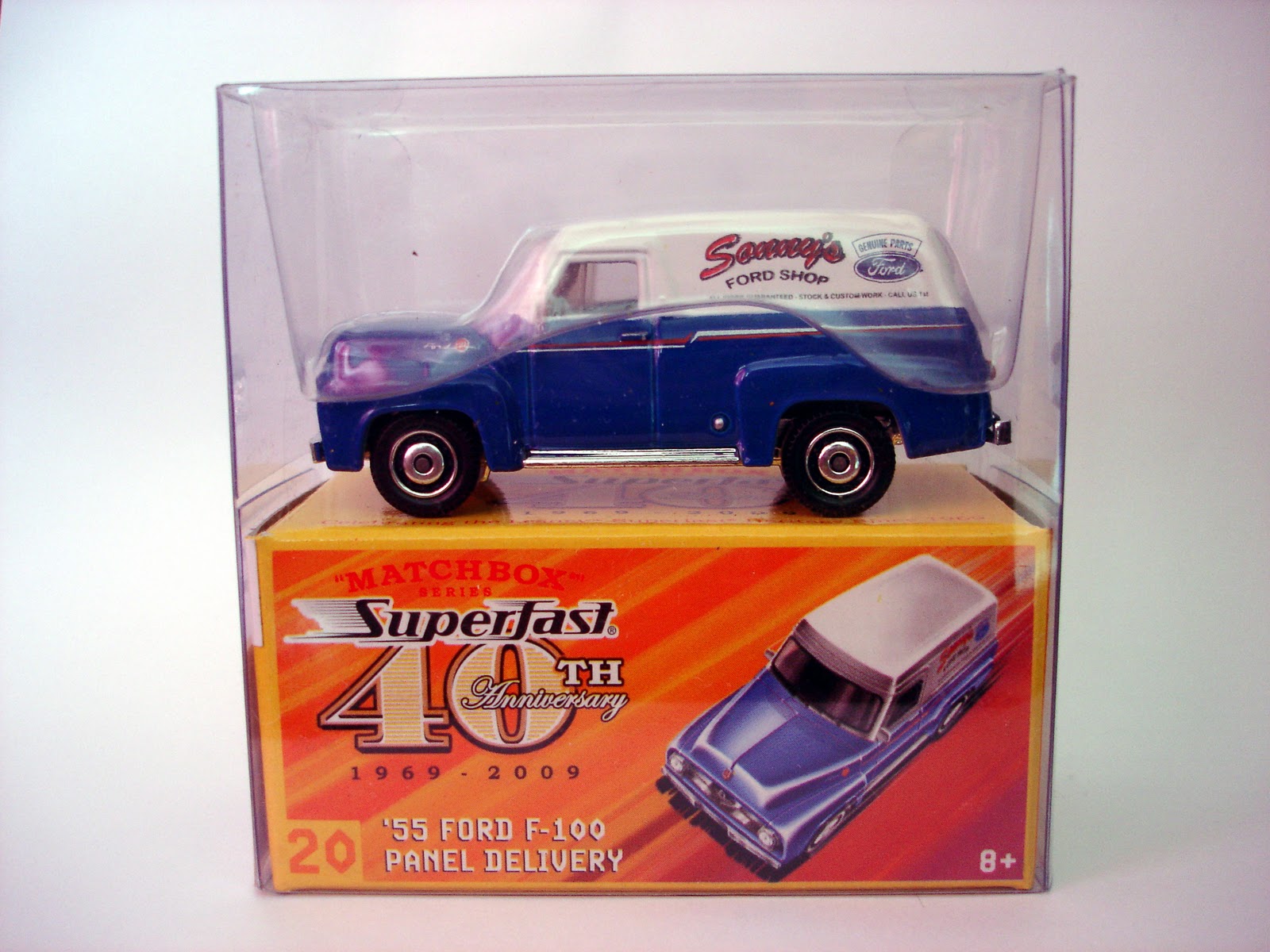... 40th Anniversary Superfast: MB-64 - '55 Ford F-100 Panel Delivery