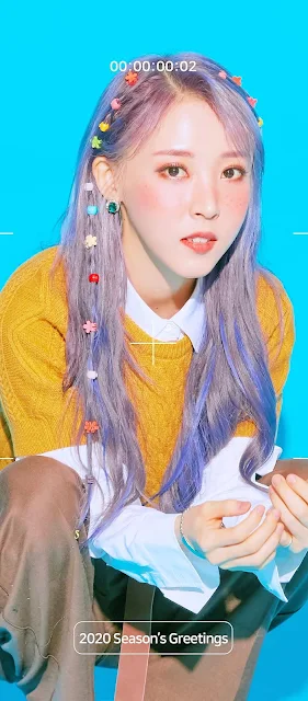 Moon Byul Yi (문별이), popularly known as Moonbyul