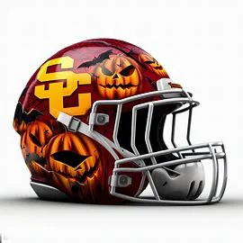 USC Trojans Halloween Concept Helmets