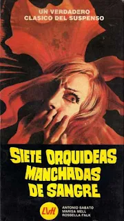 Película - Siete orquídeas manchadas de rojo (1972)