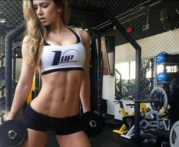 A toned abdomen is trained