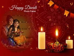 Make your families photo frame photo frame available happy Diwali messages useful application