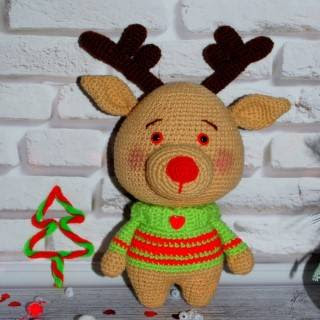 PATRON GRATIS RENO AMIGURUMI 31723