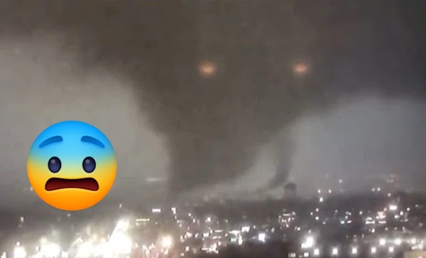 Meteorólogo llama a sus hijos en directo para advertirles de que un apocalíptico tornado iba hacia su casa