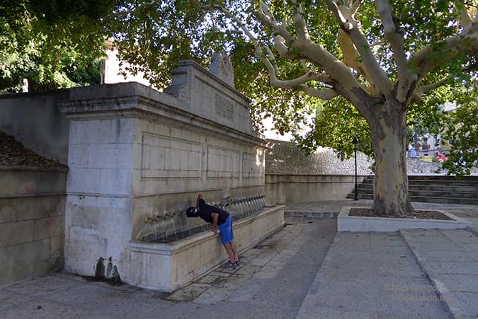 Fuente de los veinticinco caños. Xàtiva