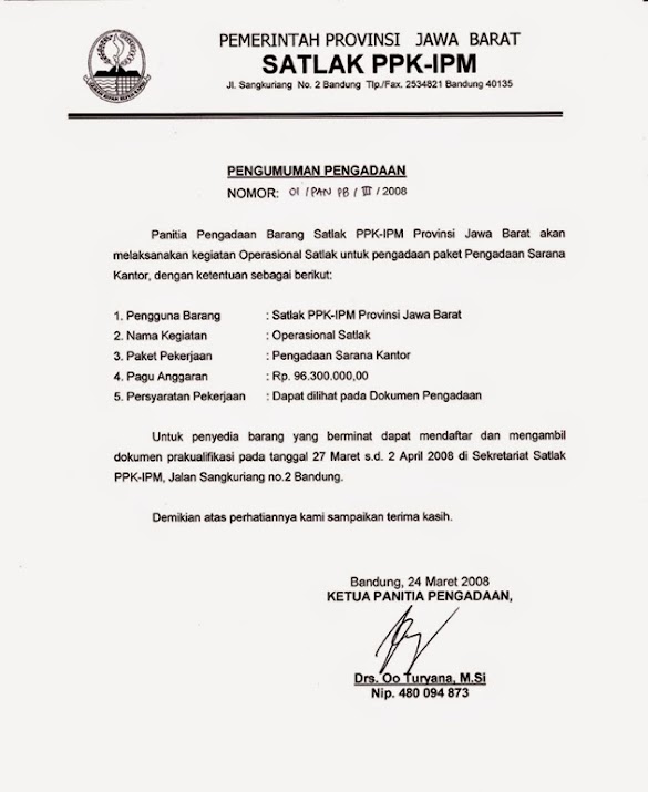 Contoh Surat Dinas Resmi Yang Baik Dan Benar : Contoh Surat Resmi Yang Baik Dan Benar Menurut Eyd ... / Itulah 5 contoh yang bisa membantu kamu dalam membuat surat resmi, baik itu untuk pemberitahuan.