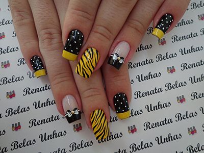 unhas decoradas com bolinhas 4