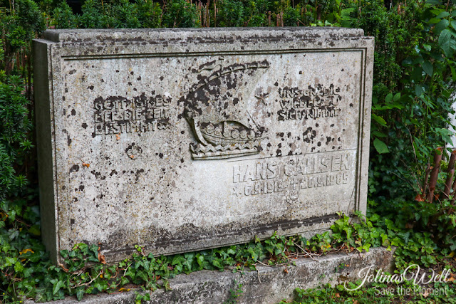 Alter Grabstein auf dem Friedhof Kappeln - Schlei - Ostsee