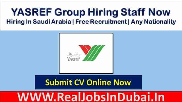 YASREF Careers Jobs Opportunities Available Now In Saudi Arabia - 2024