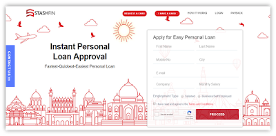 Instant personal loan/Without Documents loan/pan card or Aadhar card loan with StashFin