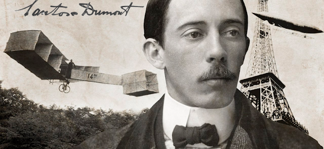 santos dumont e o avião