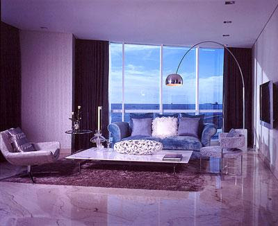 Purple Luxury Guest Room