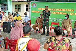 TNI Bersama BKKBN Keerom Gelar Pelayanan KB Kesehatan di Wilayah Perbatasan