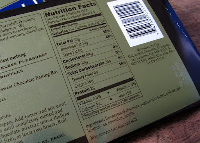 facts about chocolate bar ingredients