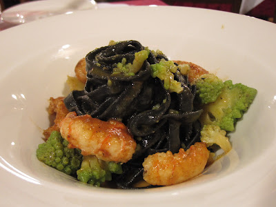 Venice, Vecio Fritolin, black tagliatelle