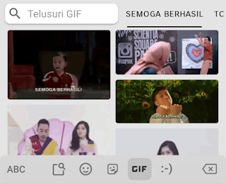 pilih atau cari gif