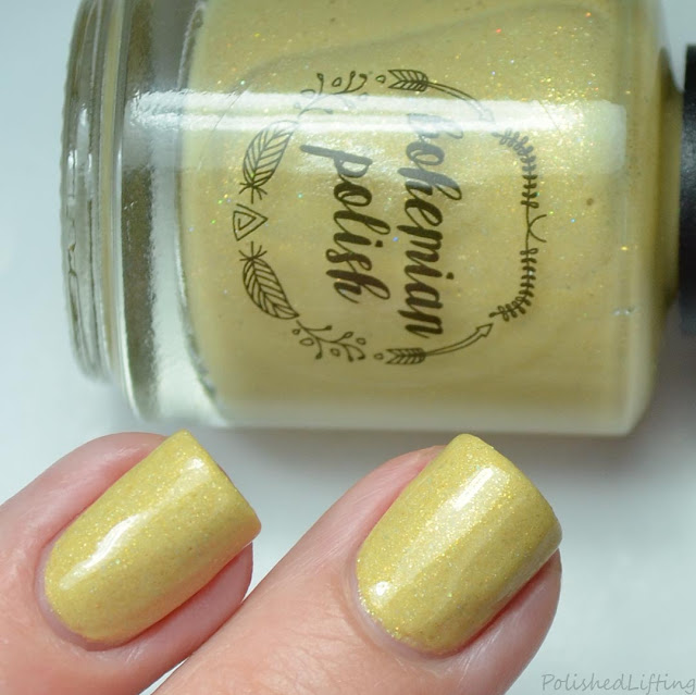 yellow nail polish