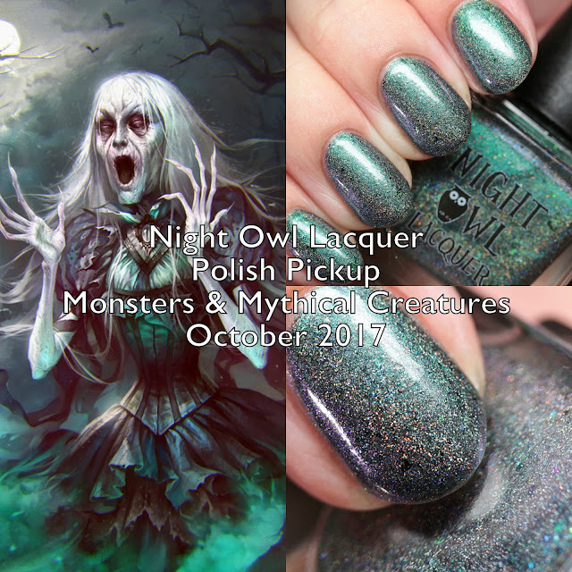 Night Owl Lacquer Monsters & Mythical Creatures Polish Pickup October 2017