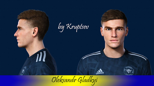 PES 2021 Oleksandr Gladkyi Face