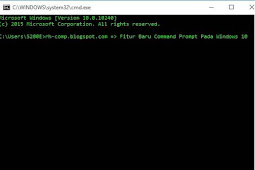 Fitur Gres Command Prompt Pada Windows 10