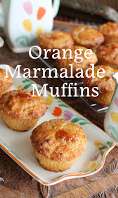 Food Lust People Love: These orange marmalade muffins bake up fluffy and tender. The yogurt adds an extra punch to the already flavorful buttery crumb. Pump up the orange flavor in these muffins by adding a little tangerine or orange zest to your granulated sugar before mixing in the other dry ingredients.