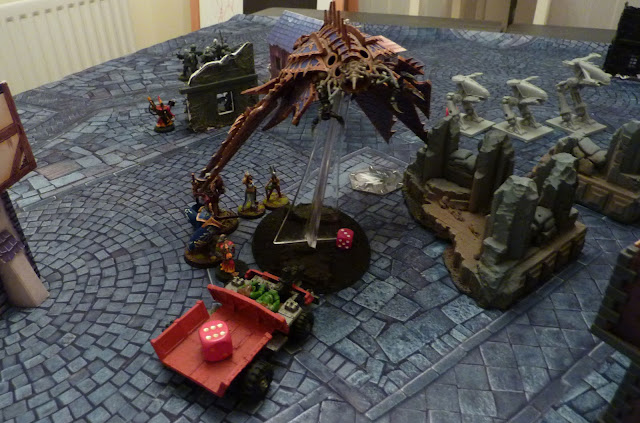 Warhammer 40k battle report - Cloak And Shadows - 1100 points - Sisters of Battle vs Thousand Sons.