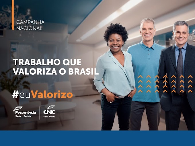 Apoie a atuação do Sistema CNC-Sesc-Senac, um trabalho que valoriza o Brasil