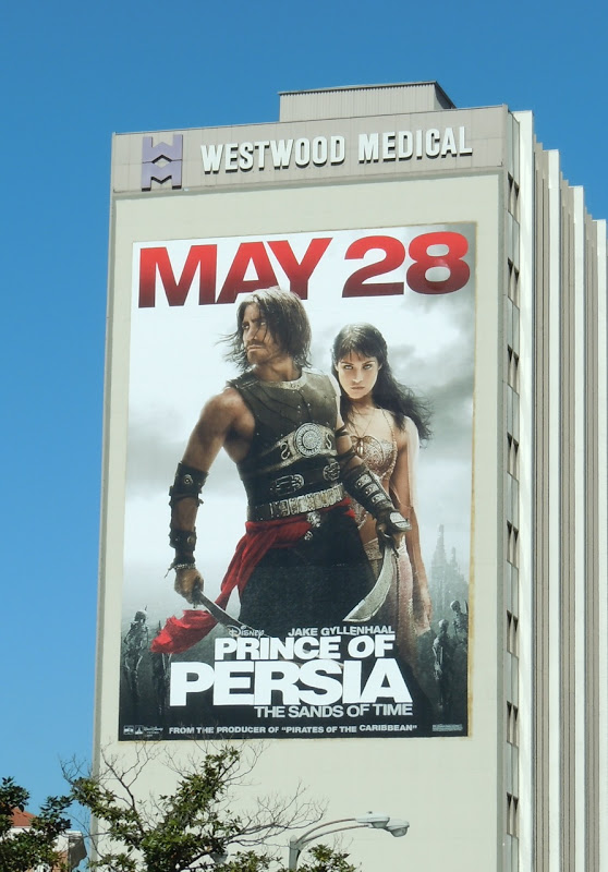 Prince of Persia movie billboard