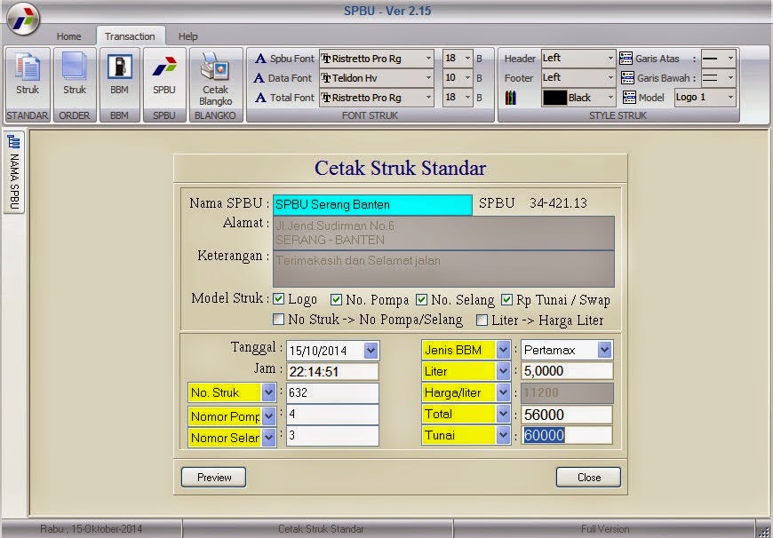 Download Aplikasi Struk Spbu Keygen - indifasr