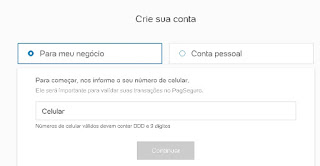 Como Criar Uma Conta No PagSeguro