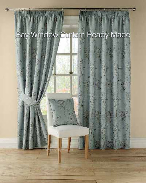 Bay Window Curtain Ready Made Picture design Ideas