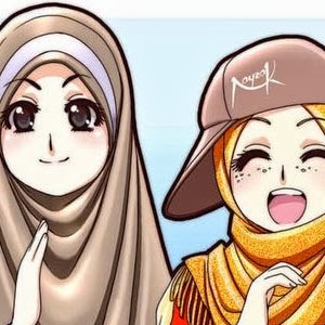  Gambar  Kartun  Muslimah  Cantik IslamWiki