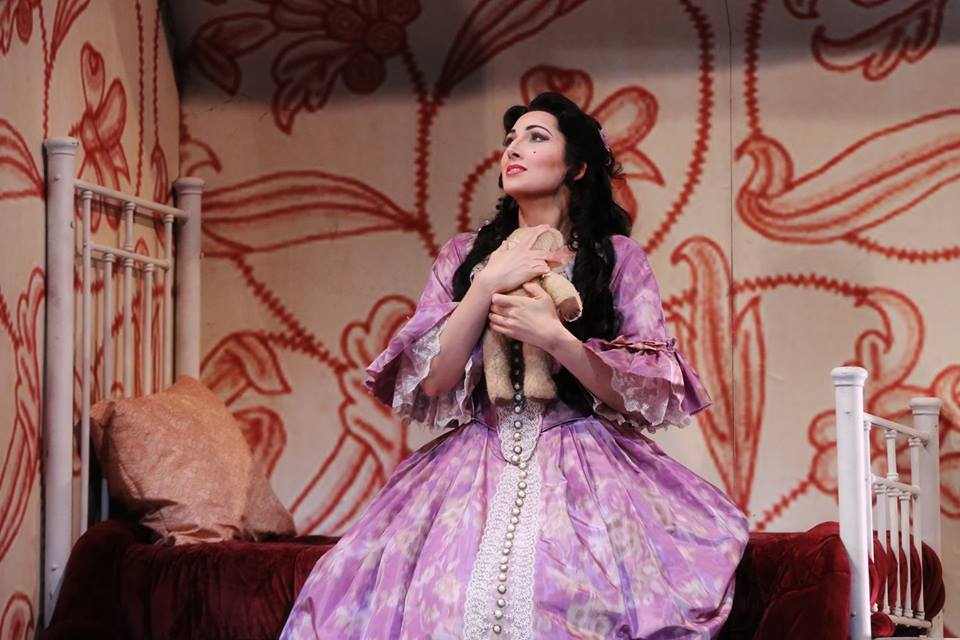 IN PERFORMANCE: Mezzo-soprano CECELIA HALL as Rosina in North Carolina Opera's production of Gioachino Rossini's IL BARBIERE DI SIVIGLIA, 1 April 2016 [Photo by Curtis Brown, © by North Carolina Opera]