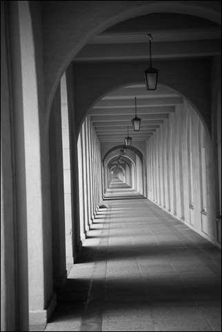 The Hallway at MCRD San Diego