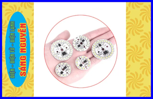 Chíp led lắp thay thế cho đèn âm trần 220VAC