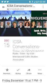 ICSA Conversations - Sexual/Romantic Intimacy: Challenges for People Raised in a Cult