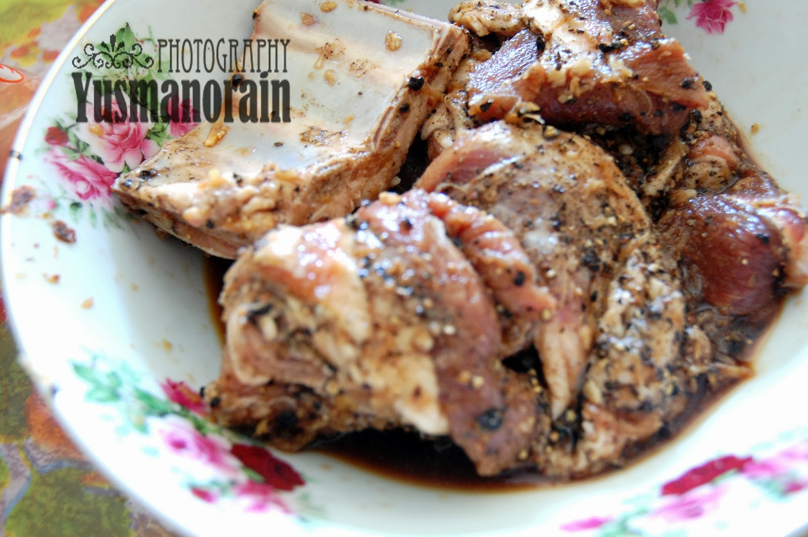 Norain Yusoff: Resepi Kambing Panggang Dan Sos Black 