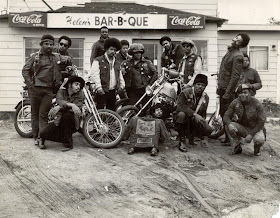 los primeros motociclistas negros