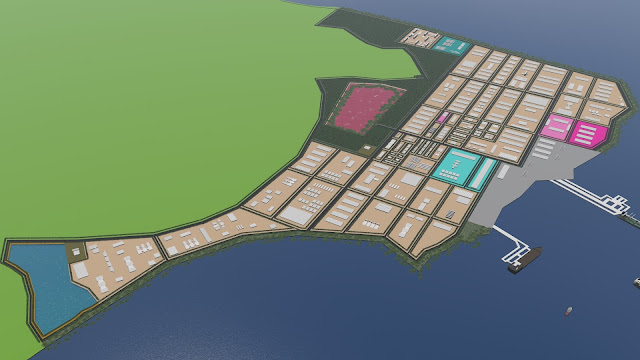 contoh blok plan kawasan