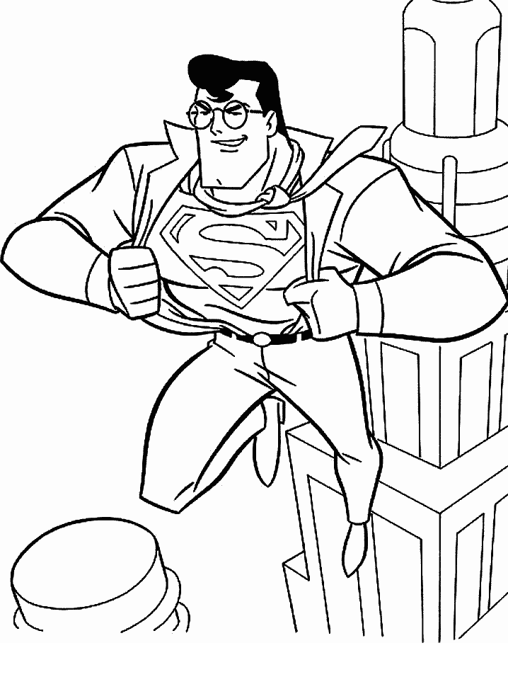 Superman Coloring pages Free Printable Coloring Pages Cool Coloring