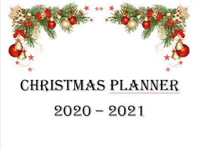 Christmas planner 2020