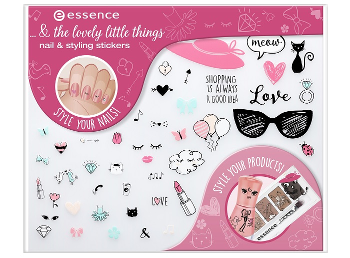 essence the lovely little things nail sticker