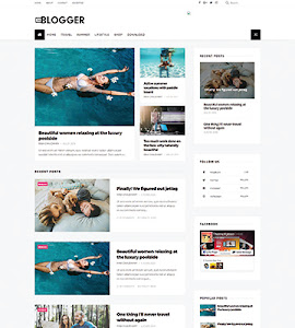 TheBlogger Professional Blogger Template