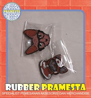 PIN ENAMEL WARNA DASAR SILVER