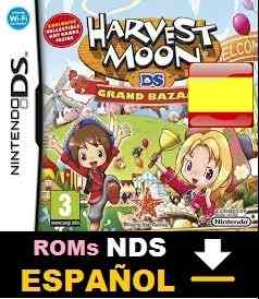 Roms de Nintendo DS Harvest Moon DS Grand Bazaar (Español) ESPAÑOL descarga directa