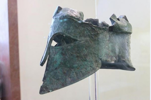Шлем древнегреческого воина Мильтиада Младшего