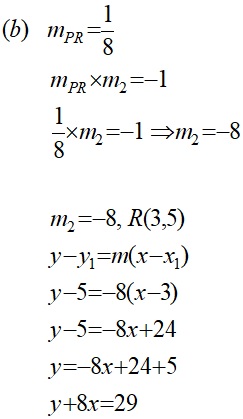 Matematik Tambahan: Geometri Koordinat