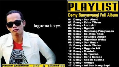 Download Lagu Banyuwangi Demy Terpopuler Mp3 Lengkap Full Album Gratis