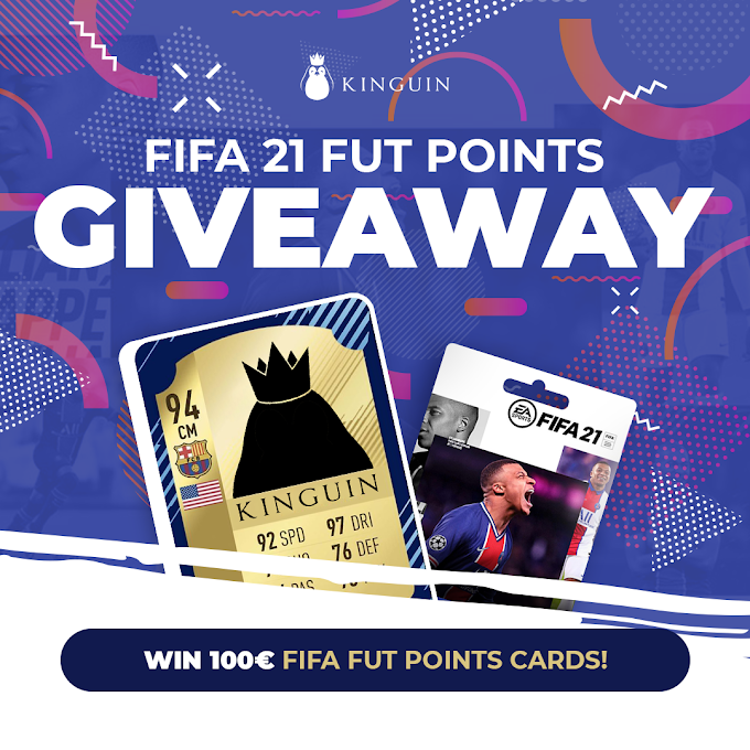 احصل على بكجات ونقاط FIFA 21 مجانا مع kinguin