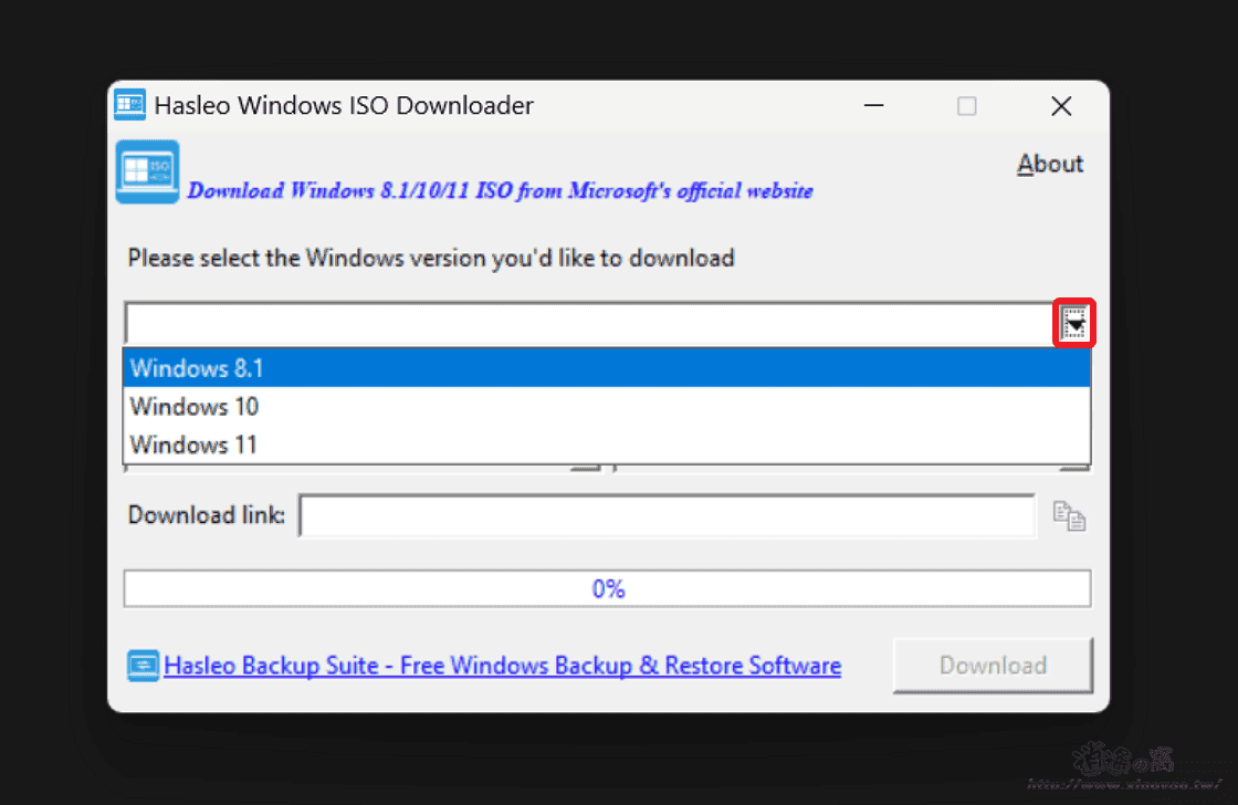 Hasleo Windows ISO Downloader 軟體介紹